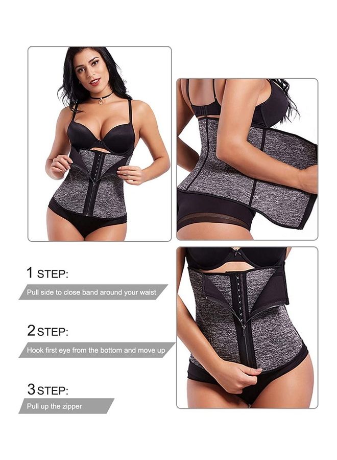 Waist Trainer Neoprene Waist Cincher With Adjustable Zip S