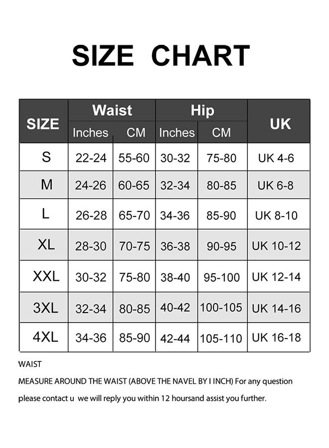 Waist Trainer Neoprene Waist Cincher With Adjustable Zip S