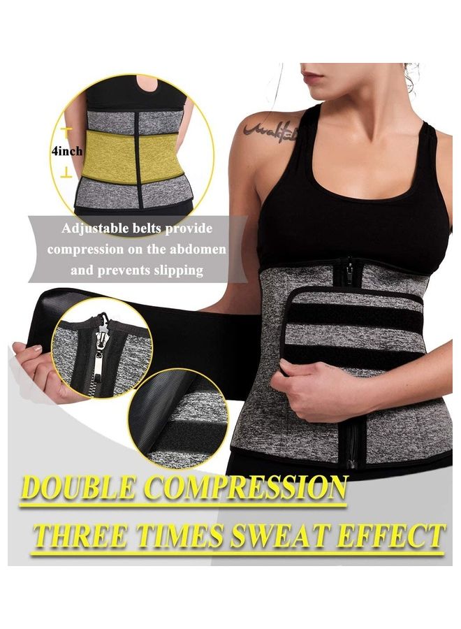XiuWoo Waist Trainer Trimmer Neoprene Sauna Sweat Belt S - Image 5