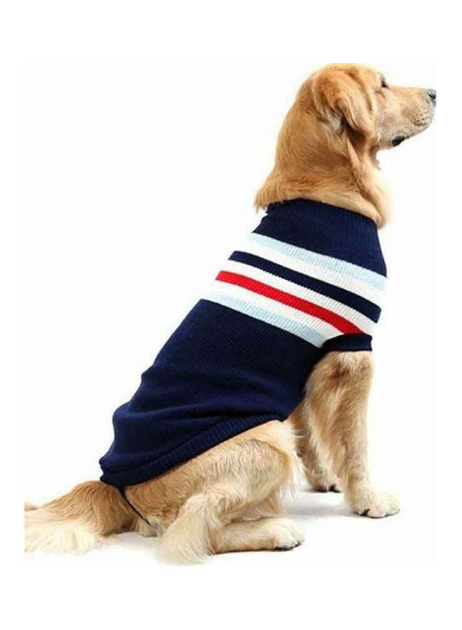 Generic Animal Winter Clothes Warm Pullover For Pet Black 