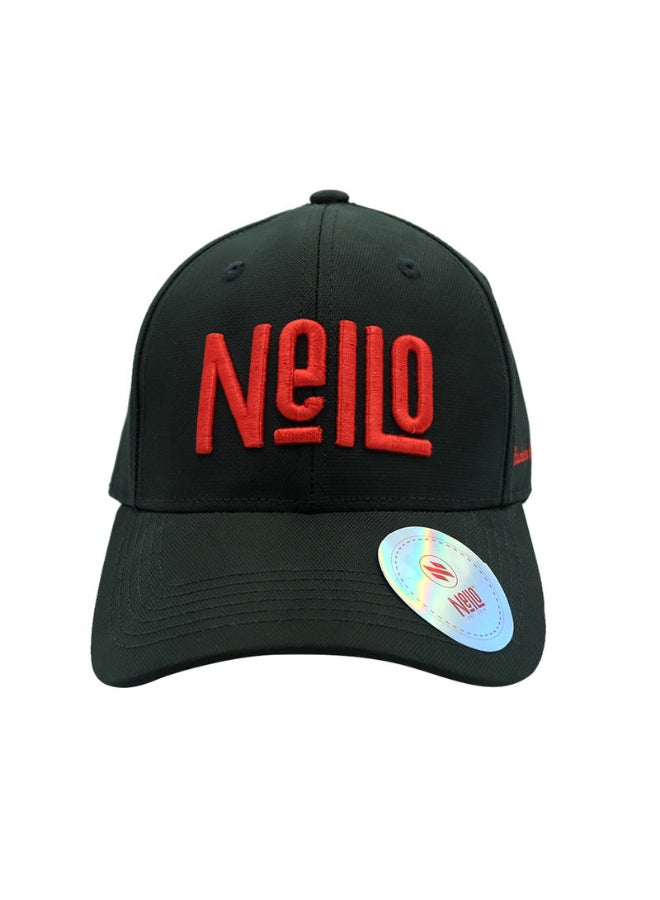 نيلو قبعة بطبعة كلمة "Urban Street" أسود - Image 1