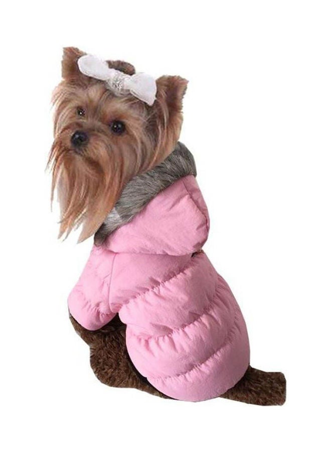 Generic Dog Jumper Coats Winter Small Pet Cat Puppy Sweaters Pink 25cm