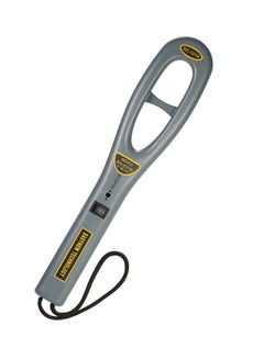 Portable Handheld Metal Detector With Buzzer Vibration Grey