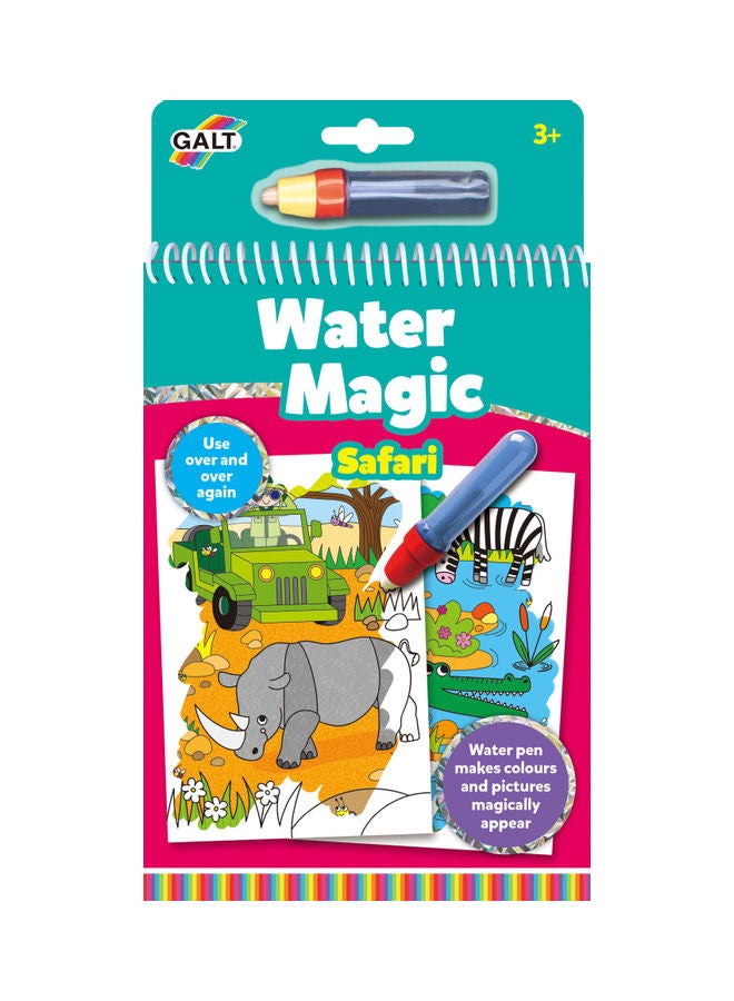 Water Magic - Safari Colouring Book For Children Ages 3 Years Plus Arts & Crafts Paper & Paper Crafts Drawing Pads & Books 14.5x1.5x26.5cm - v1622109103/N47695933A_1