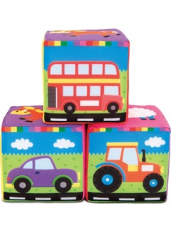 Galt Toys Soft Blocks - Baby Toys (Set of 6) 15.1 x 3.5 x 26.50cm  - Image 5