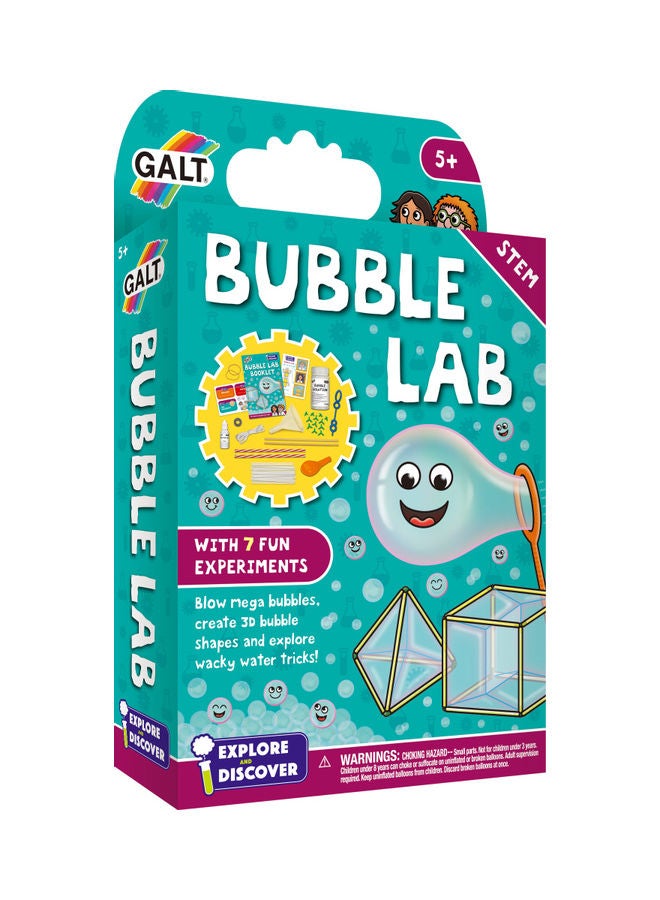Galt Toys - Bubble Lab Science Kit For Kids Ages 5 Years Plus Explore And Discover Stem 15.5x5x26.2cm - Image 1