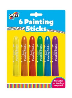 Galt Toys 6 Painting Sticks (Drawing & Painting) 14.5x1.5x19.5cm  - Image 1