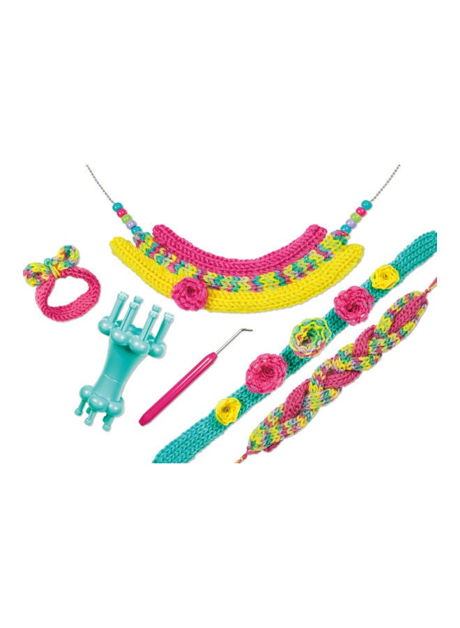 Galt Toys - French Knitting - Craft Kits Girls Activity Packs 27.99 x 6.50 x 19.98cm - Image 1