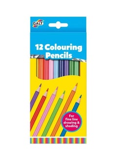 Galt Toys 12 Colouring Pencils Kids Colouring Pencils Ages 3 Years Plus 9.1x0.9x20.7cm 