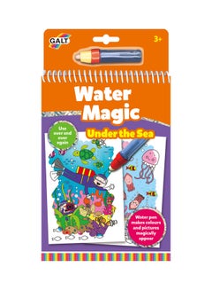 Galt Toys Water Magic - Under The Sea - Stationery Art & Craft Activity Kits 14.50 x 1.498 x 26.49cm  - Image 1