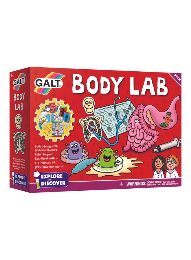 Galt Toys - Body Lab Biology Science Kit For Children Ages 6 Years Plus Explore And Discover STEM 31x7x22cm - Image 1