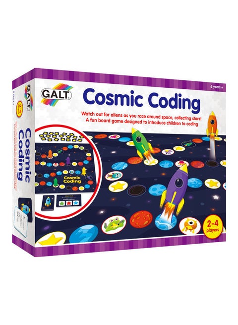 Cosmic Coding Game Learn To Code Board Game Ages 6 Years Plus 2-4 Players Learning & Education Science Kits 2 Players