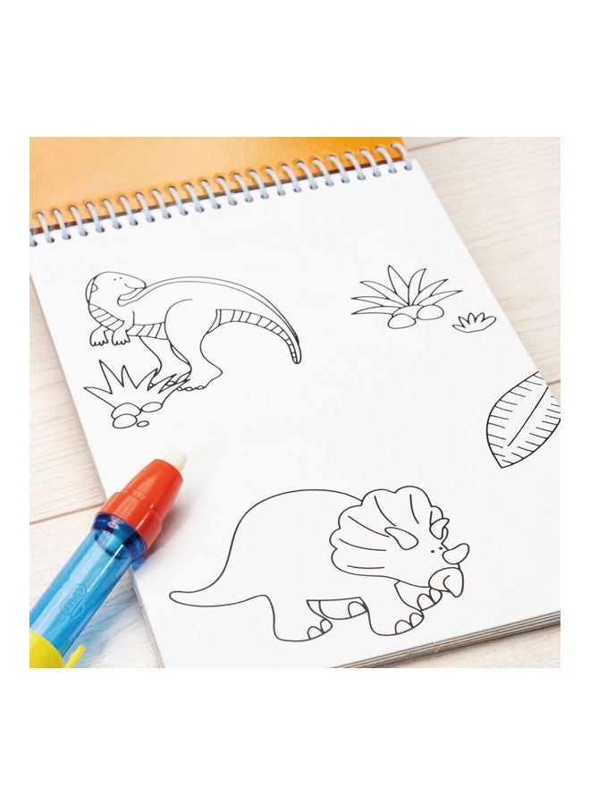 Water Magic Pen (Dinosaurs) - Stationery Art & Craft Activity Kits 14.50 x 1.498 x 26.49cm - v1622109379/N47695970A_2