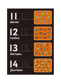 Galt Toys Chalk 123 Counting Book For Children - Stationery Art & Craft Activity Kits 14.70 x 2 x 26cm  - Image 3