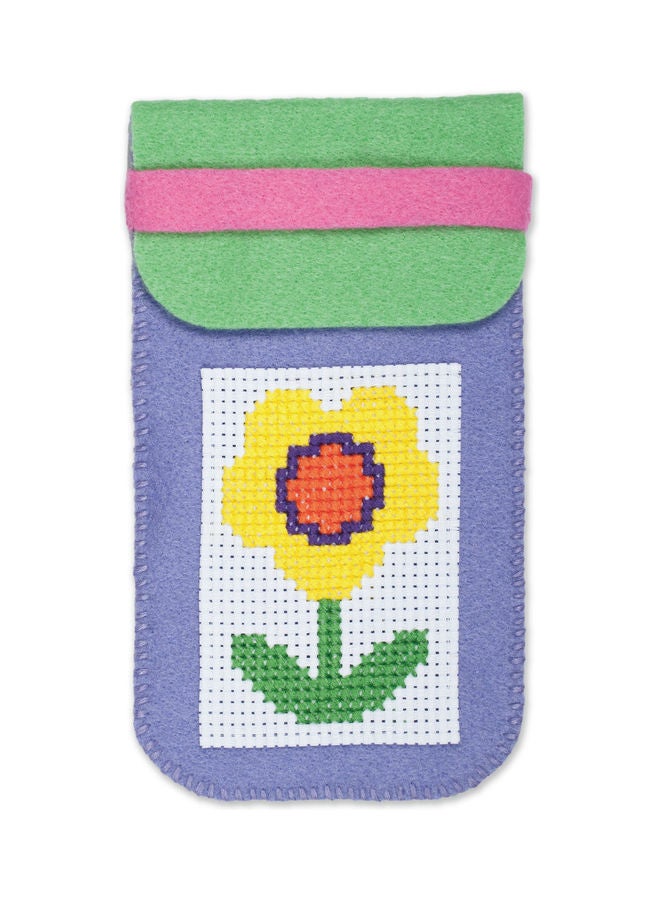 Cross Stitch Case Kids' Craft Kits Ages 7 Years Plus Arts & Crafts Needlework - v1622109403/N47695908A_3