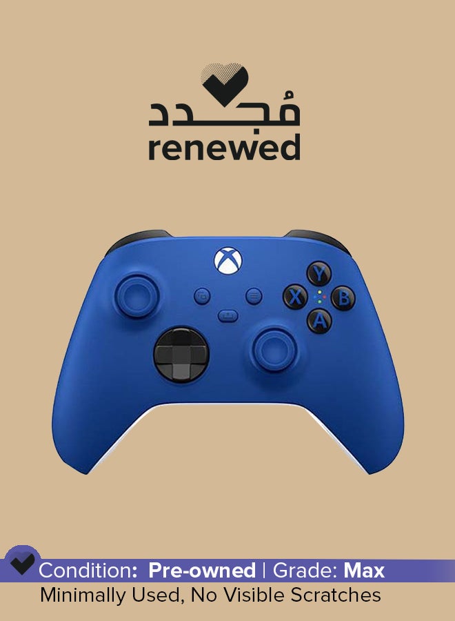 Microsoft Renewed - Xbox Series Wireless Controller Blue - Image 1