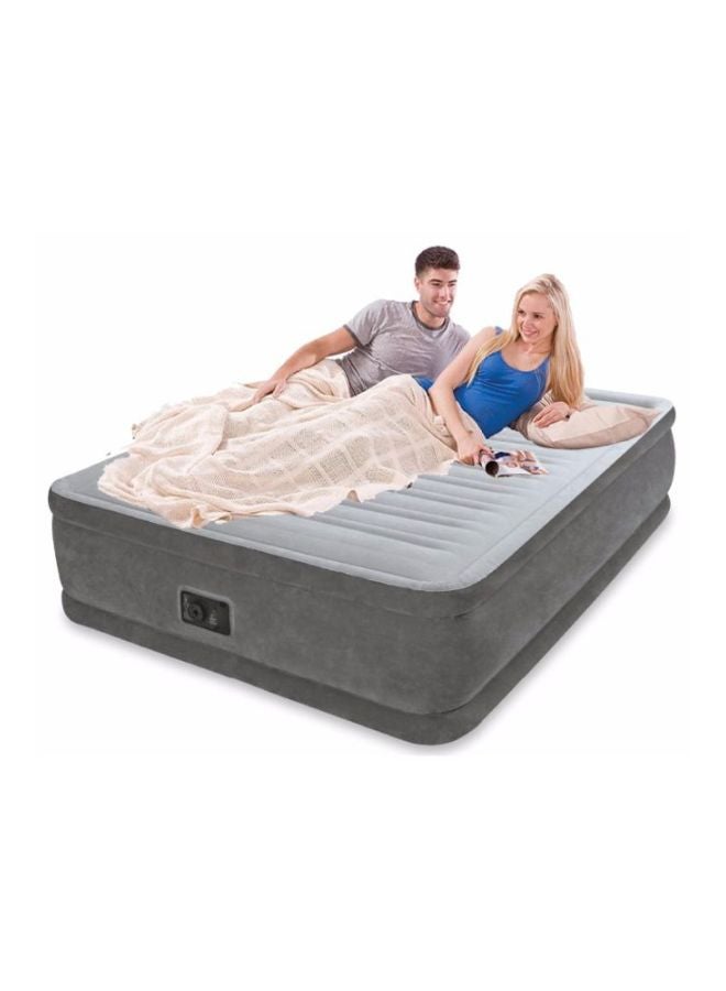 INTEX - Comfort Fiber Tech Bed Grey 80x60x18inch - Image 1