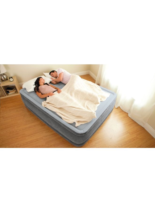 INTEX - Comfort Fiber Tech Bed Grey 80x60x18inch - Image 1