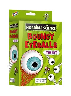 Galt Toys Horrible Science Bouncy Eyeballs Kit Science Kit For Kids 14x6.5x21.5cm  - Image 1