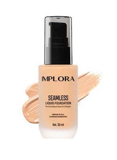 Implora Seamless Liquid Foundation 210 Natural Classic Nude  - Image 2
