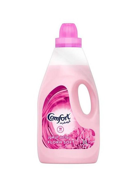 Flora Soft Fabric Softener Pink/Blue 2Liters