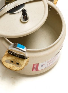 Badraig Aluminum Granite Pressure Cooker Beige 9Liters  - Image 2
