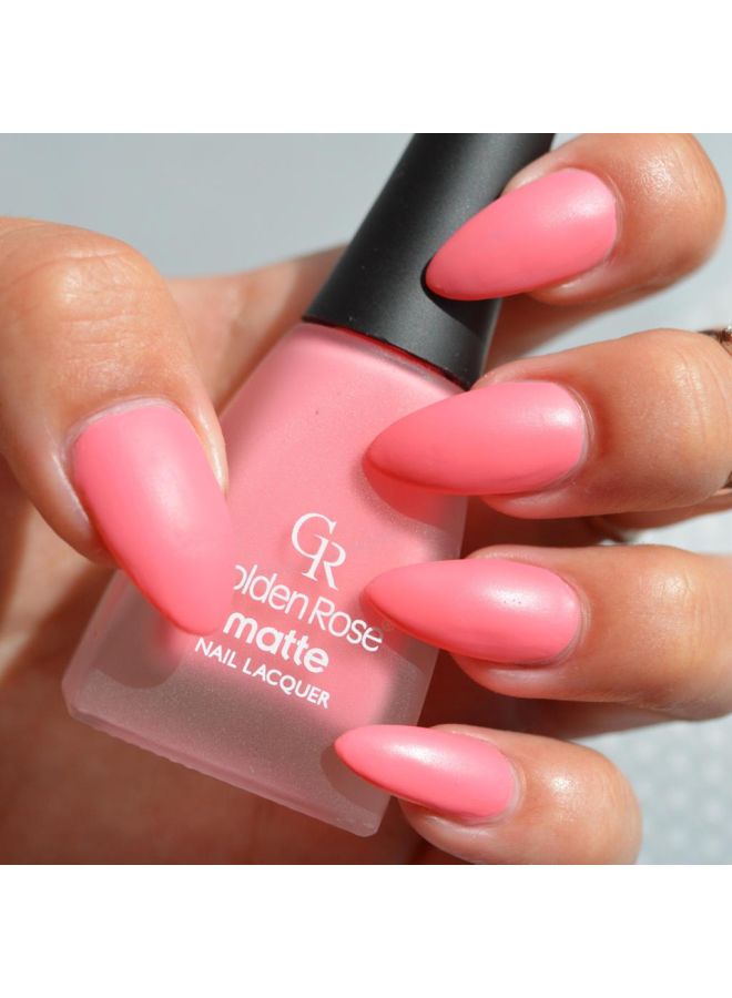 جولدن روز طلاء أظافر غير لامع وردي رقم 27 - Image 4