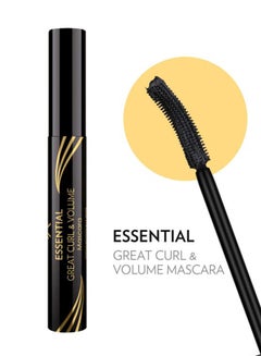 Golden Rose Essential Great Curl And Volume Mascara Black  - Image 4