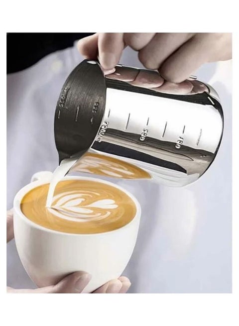Milk Frothing Pitcher Silver 350ml