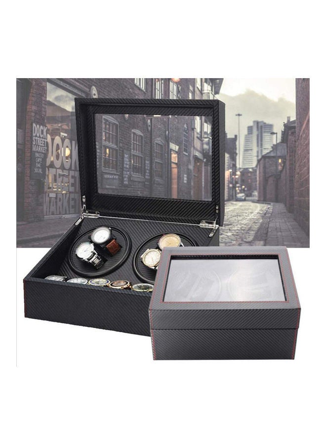 Royal Polar - 10-Slots Wooden Automatic Watch Winder Storage Case - Image 1