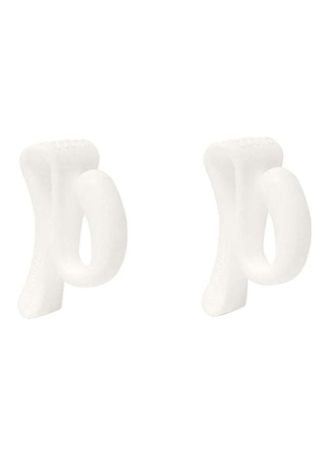 bobino 2-Piece Key Organizer Clip White - Image 1