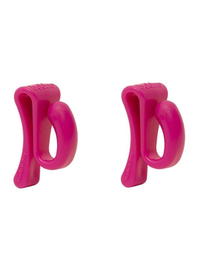bobino 2-Piece Key Organizer Clip Rubine - Image 1
