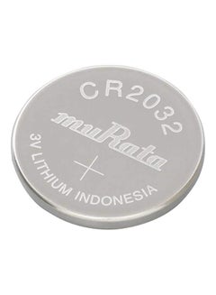 muRATA 10-Piece CR2032 Lithium 3V Coin Cell Battery Silver  - Image 3