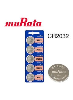 muRATA 20-Piece Pack CR2032 Lithium 3V Coin Cell Battery Silver  - Image 2