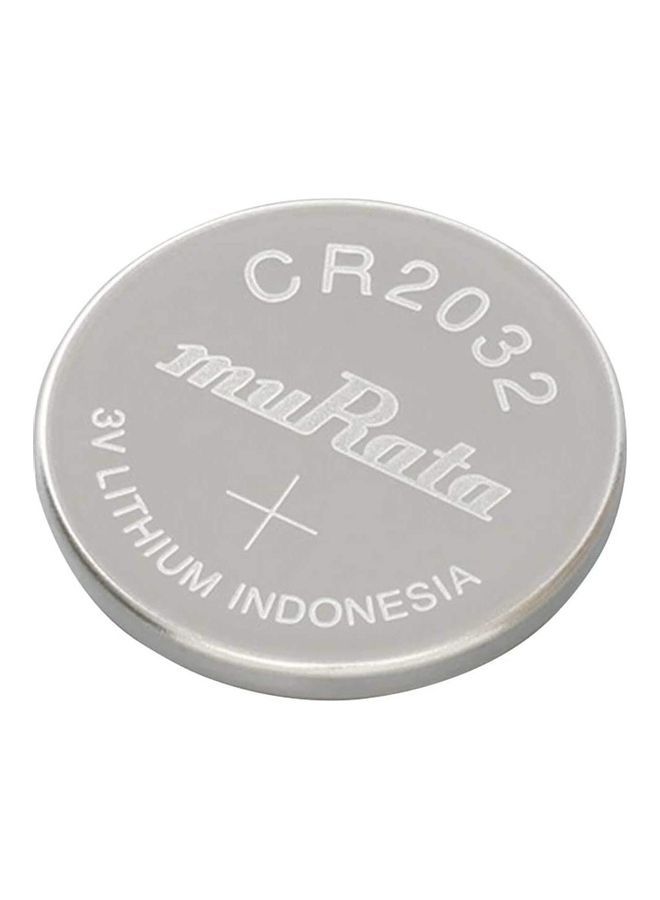 muRATA - CR2032 Lithium 3V Coin Cell Battery Silver - Image 1