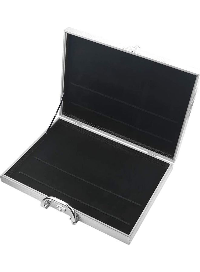 XiuWoo 24-Piece Stainless Steel Cutlery Set With Storage Case Grey - Image 2