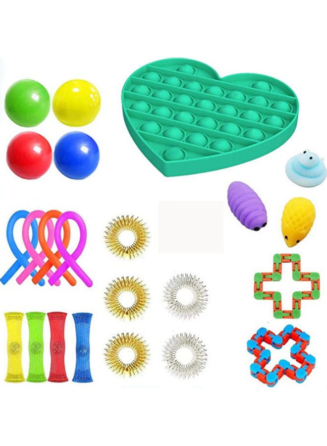 XiuWoo Push Pop Bubble Sensory Fidget Toys Set - Image 1