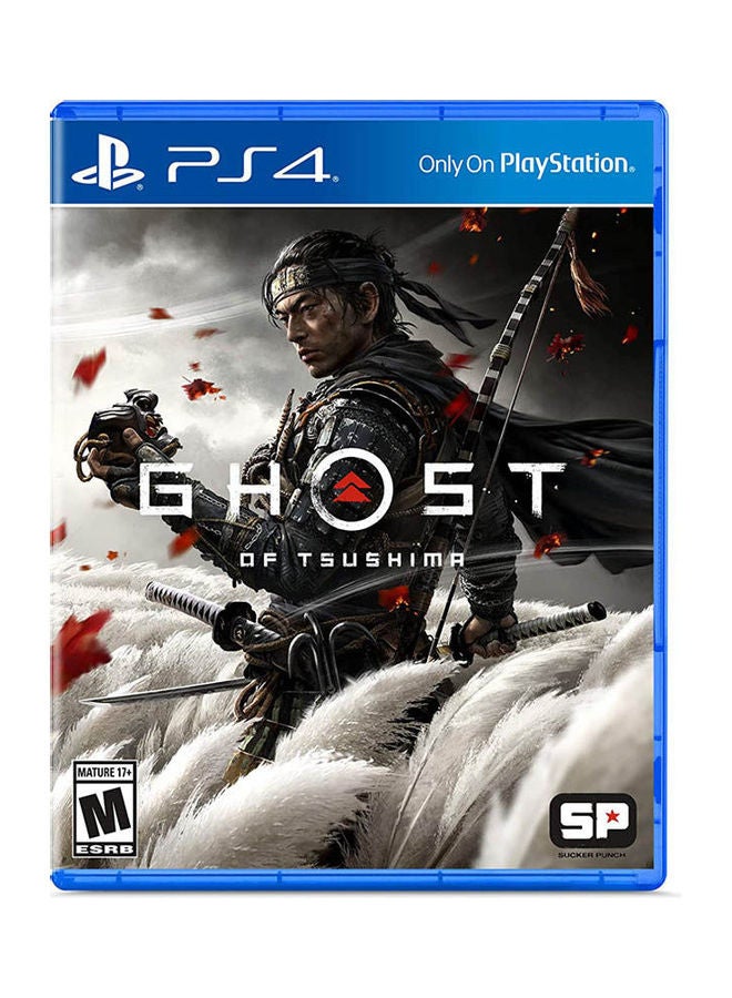 لعبة "Ghost of Tsushima" لجهاز ألعاب بلايستيشن 4 - بلاي ستيشن 4 (PS4) - v1622120772/N47700888A_1