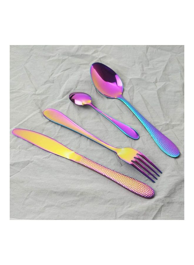 XiuWoo 5-Piece Cutlery Set Multicolour - Image 2