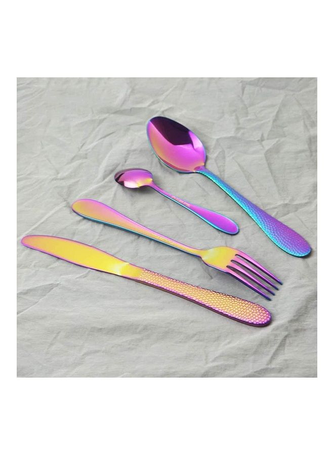 XiuWoo 5-Piece Cutlery Set Multicolour - Image 3