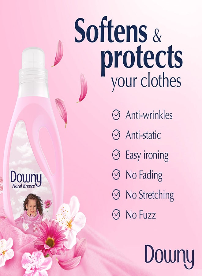 Downy Regular Fabric Softener Floral Breeze Pink 3x3Liters  - Image 4
