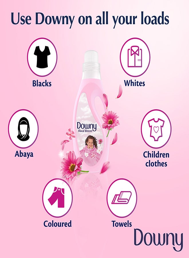 Downy Regular Fabric Softener Floral Breeze Pink 3x3Liters  - Image 5