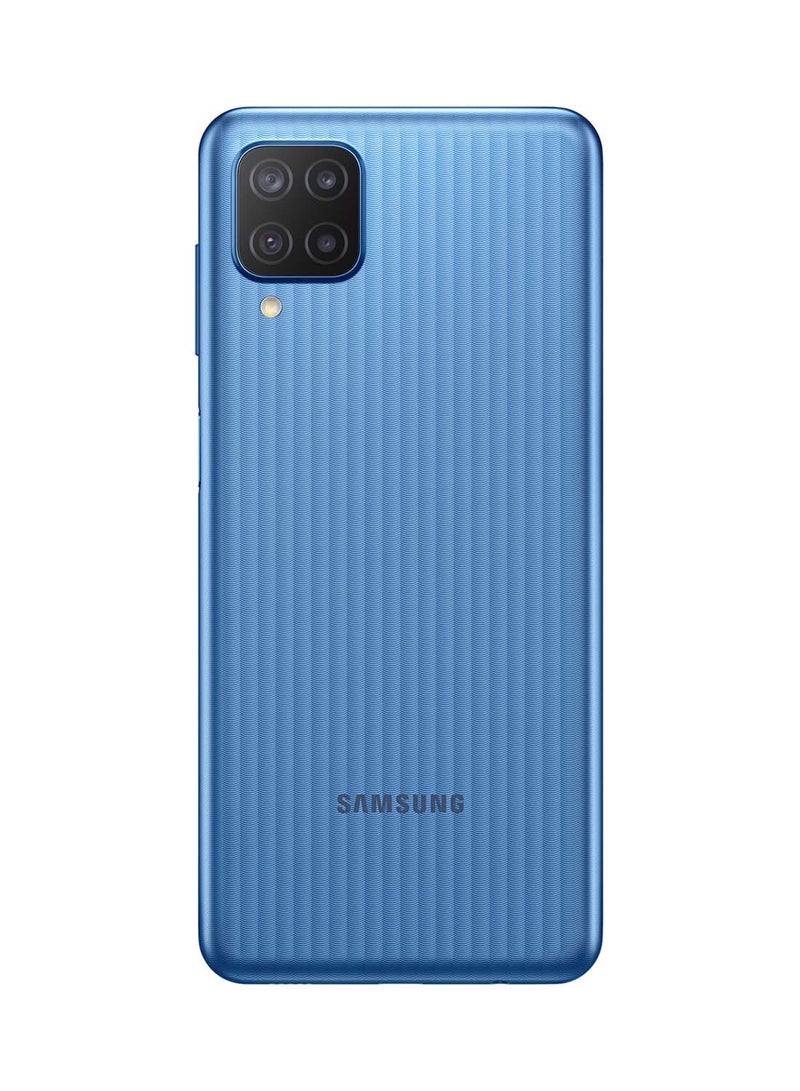 Samsung - Galaxy M12 Dual SIM Blue 6GB RAM 128GB 4G LTE - International Version - Image 1