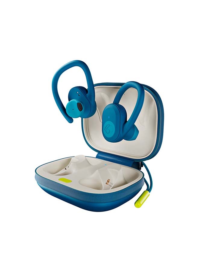 Skullcandy - Push Ultra True Wireless Earbuds With Charging Case And Determined Mood Boost Print Art Determined Blue - Image 1