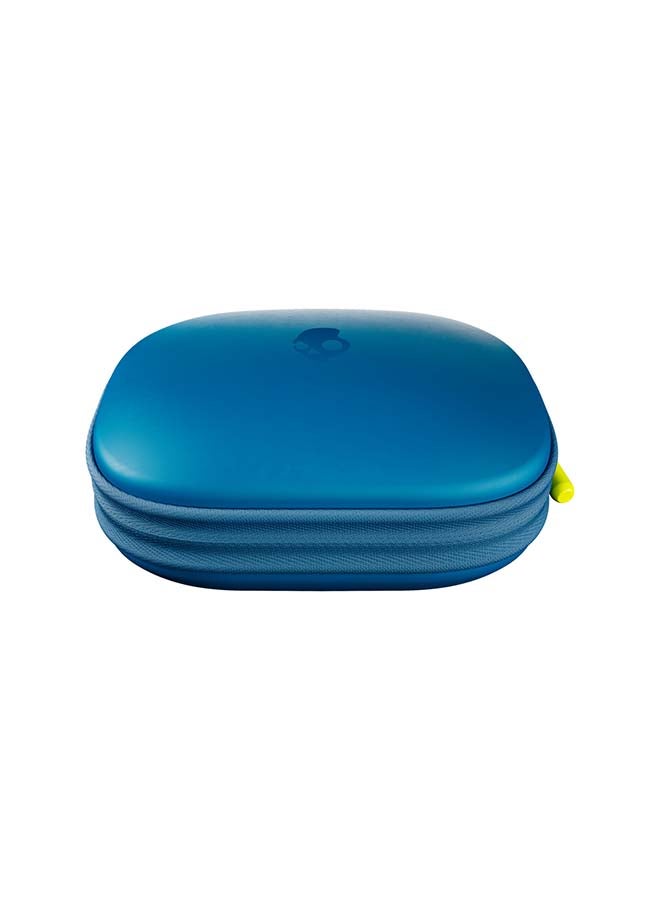 Skullcandy - Push Ultra True Wireless Earbuds With Charging Case And Determined Mood Boost Print Art Determined Blue - Image 1