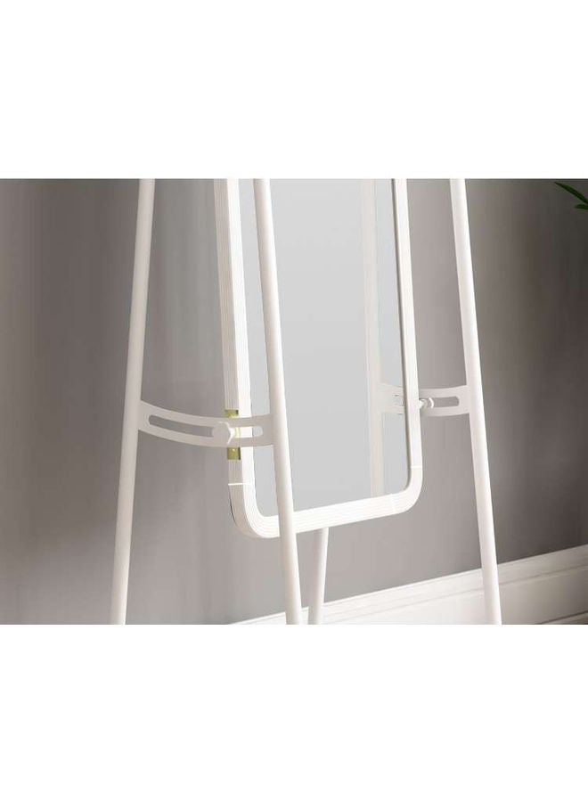 Floor Full Length Mirror with Holder White 63x20inch - v1622125679/N47701773A_3