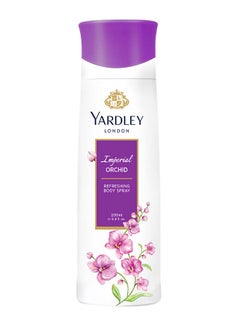 Yardley Imperial Orchid Refreshing Body Spray 200ml  - Image 1