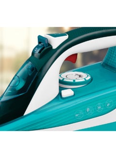 Orino Steam Iron 2400W 2400.0 W ORP4504i White/Cyan  - Image 2