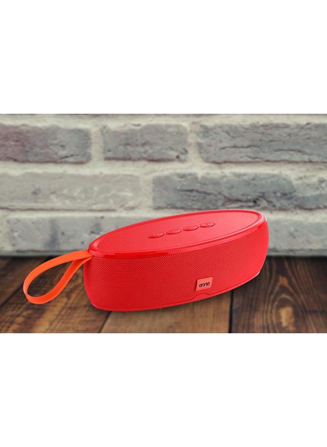 Orino - Portable Bluetooth Speaker Red - Image 1