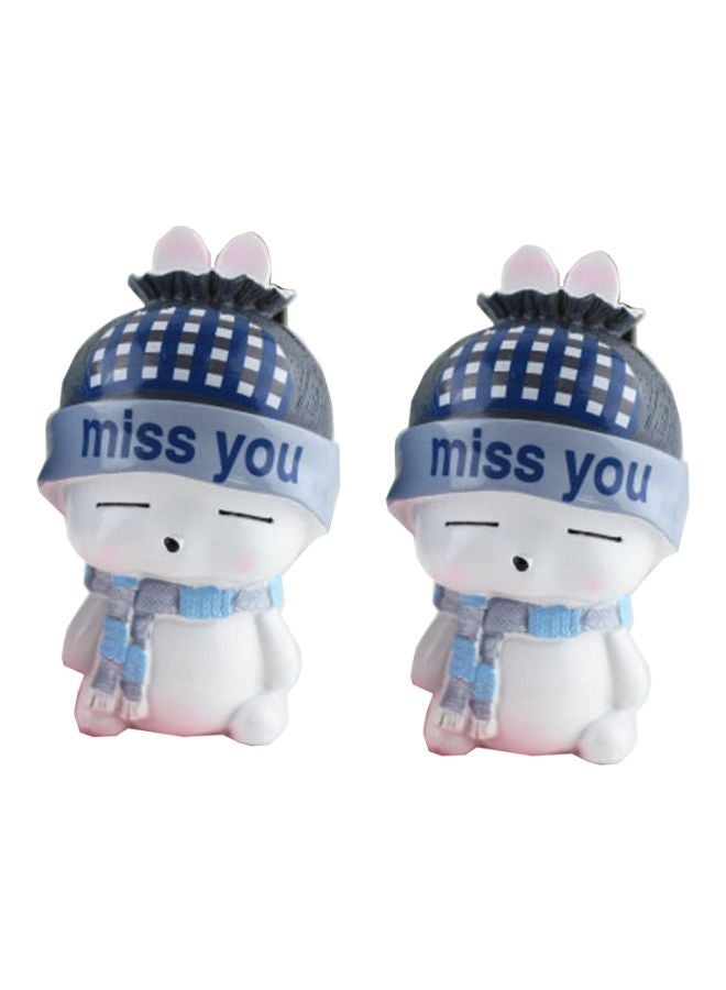 Beauenty - Cartoon Cute Hanging Doll White - Image 1